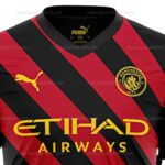 Manchester City Away Men Replica Football Shirt 2022/23
