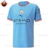 Man City Home Replica Football Shirt