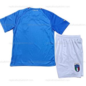 Italia Home Kids 2022 Kids Football Kit (3)