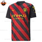 Manchester City Away Men Replica Football Shirt 22/23 DE BRUYNE 17 Printed