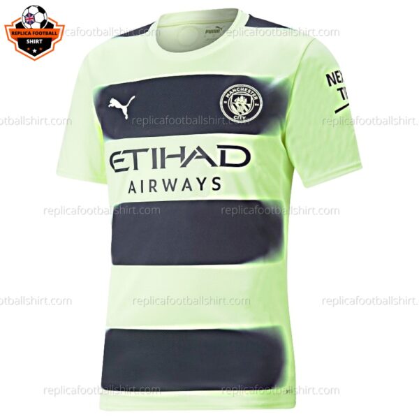 Manchester City Third Men Replica Football Shirt 22/23 DE BRUYNE 17 Printed