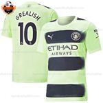 Manchester City Third Men Replica Football Shirt 22/23 GREALISH 10 Printed