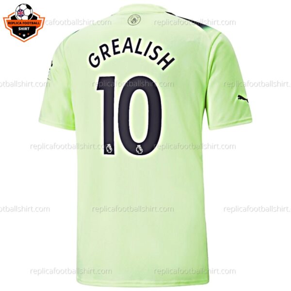 Manchester City Third Men Replica Football Shirt 22/23 GREALISH 10 Printed