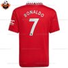 Man Utd Home Replica Shirt Ronaldo 7