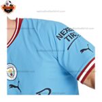 Manchester City Home Adult Replica Football Kit 2022/23
