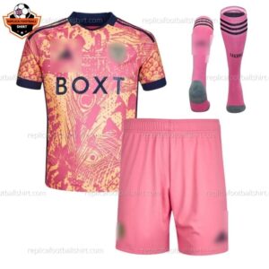 Leeds United Third Kid Replica Football Kit 2023-24