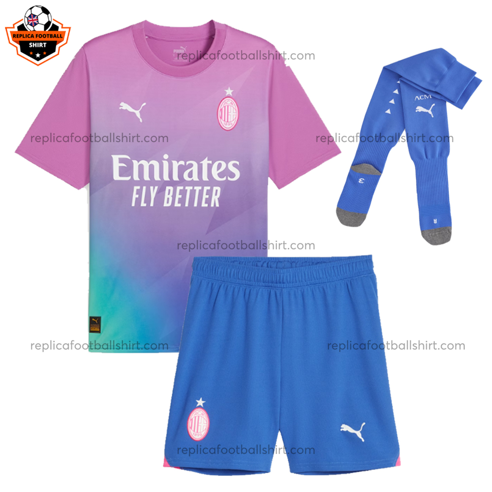 AC Milan Third Kids Replica Kit 2023/24