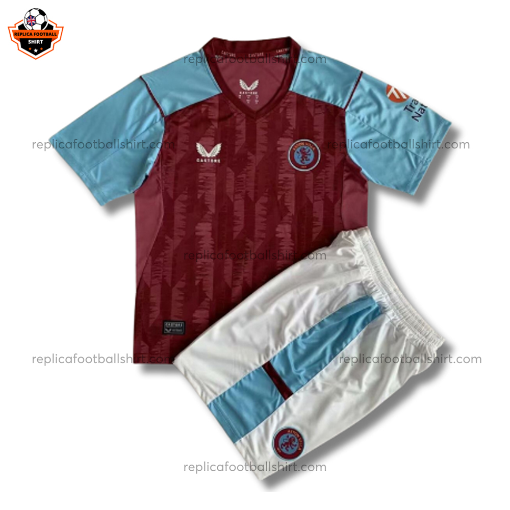 Aston Villa Home Kids Football Kit 2022/23, Best Price