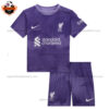 Liverpool Third Kids Replica Kit 23/24 - front