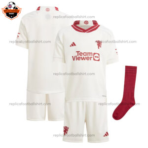Manchester United Third Kid Replica Kit 23/24