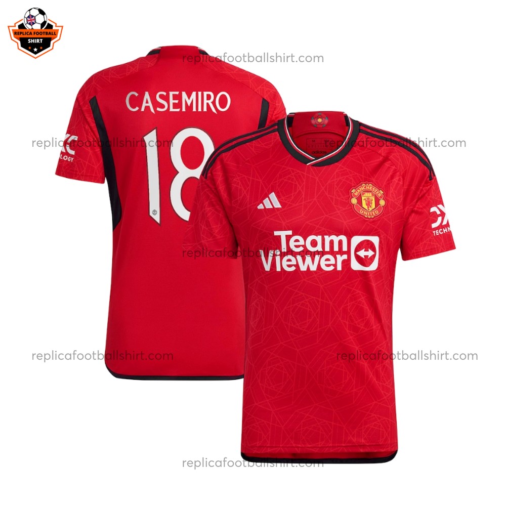 Man Utd Home Replica Shirt Casemiro 18