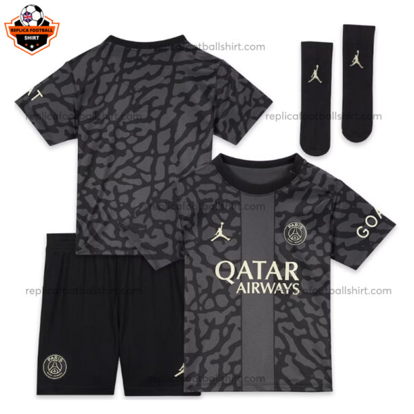 PSG Third Kid Replica Kit 2023/24 - front