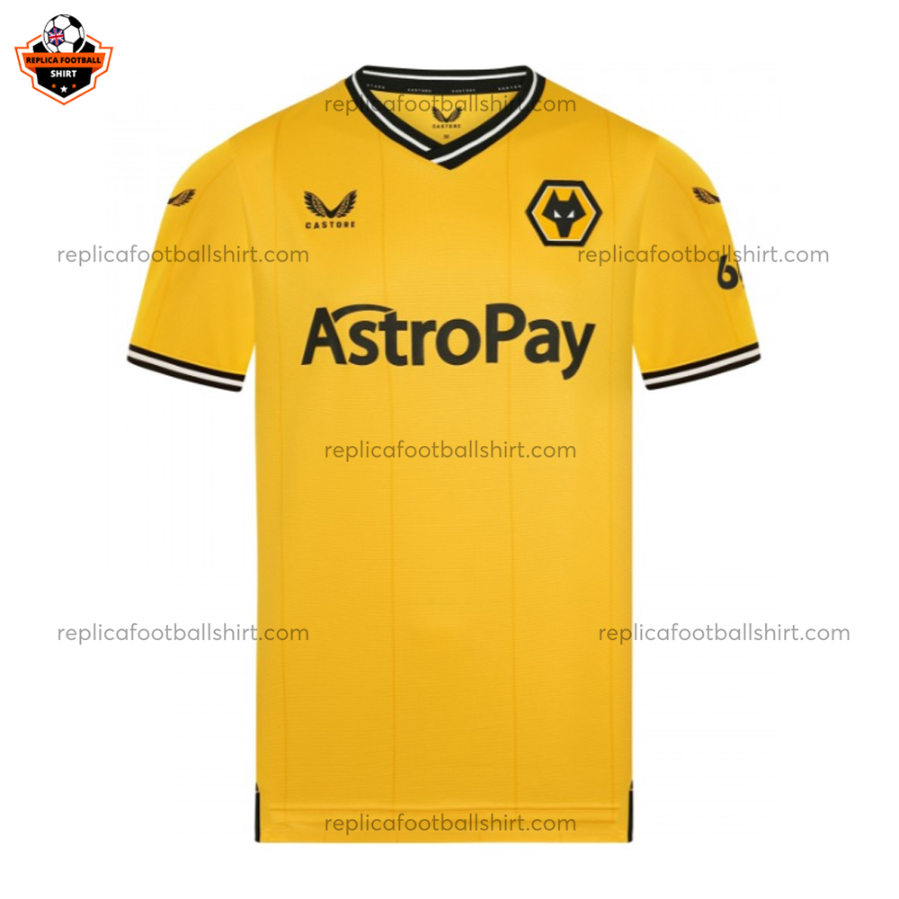 Wolves Home Replica Football Shirt 2023/24