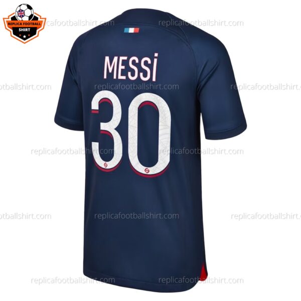 PSG Home Messi 30 Replica Football Shirt 23/24 - back