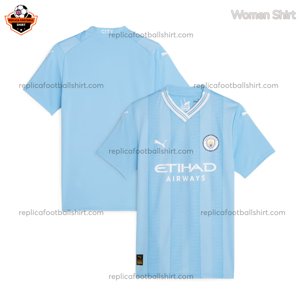 Man City Home Women Replica Shirt