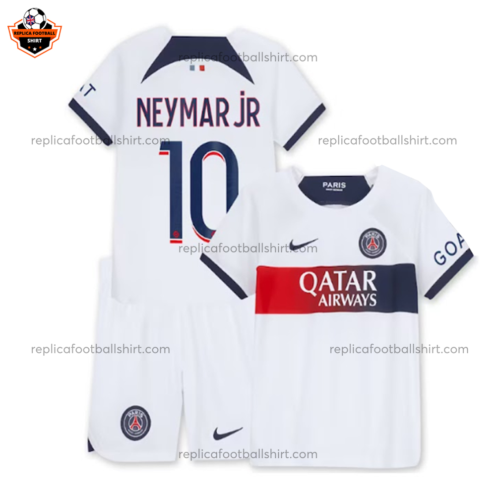 PSG Away Kid Replica Kit Neymar jR 10 2023/24 From £24.99 Only