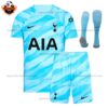 Tottenham Goalkeeper Kids Replica Kit 2023/24 - front