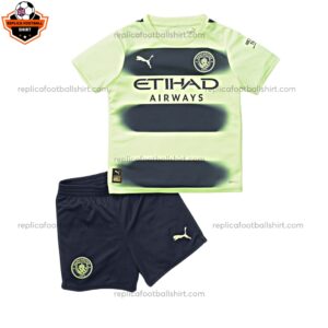 Manchester City Third Kid Replica Football Kit 2022/23