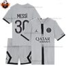 PSG Away Kid Replica Kit Messi 30