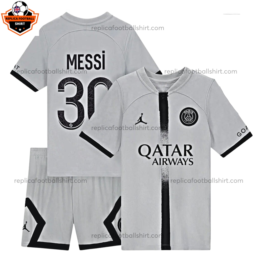 PSG Away Kid Replica Kit Messi 30