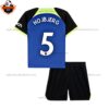 Tottenham Away Kid Replica Kit Hojbjerg 5