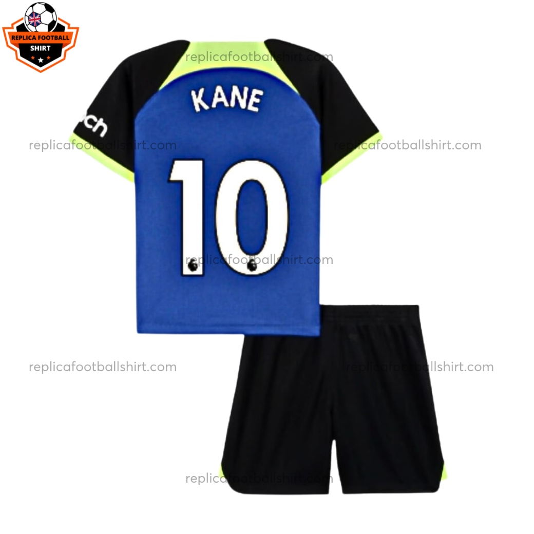 Tottenham Away Kid Replica Kit Kane 10