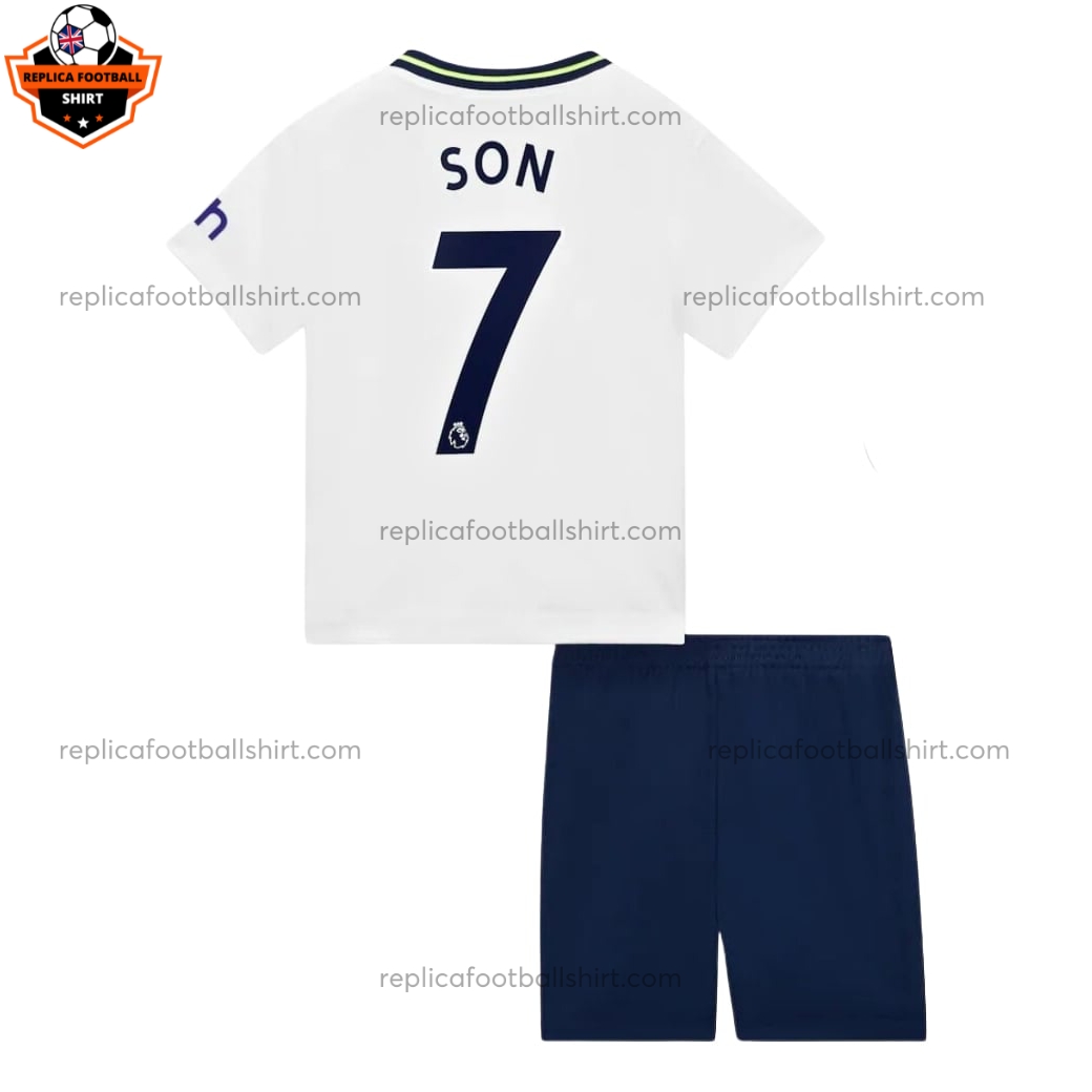 Tottenham Home Kid Replica Kit Son 7