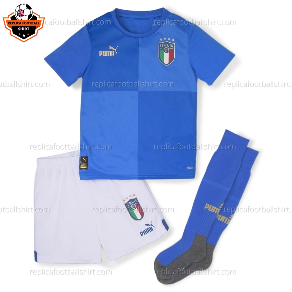 Italy Home Kid Replica Football Kit