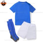 Italy Home Kids World Cup Replica Football Kit 2022