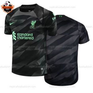 Liverpool Goalkeeper Black Men Replica Shirt
