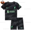 Liverpool Goalkeeper Black Kid Replica Kit