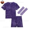 Liverpool Third Kids Replica Kit 23/24 - back