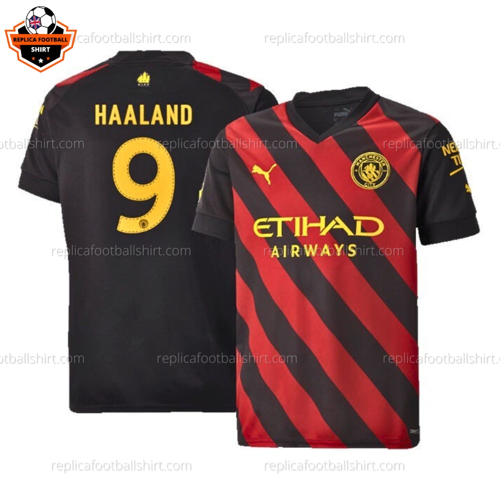 Man City Away Replica Shirt Haaland 9