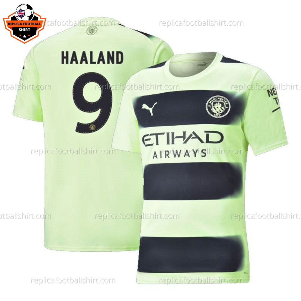 Man City Third Replica Shirt Haaland 9