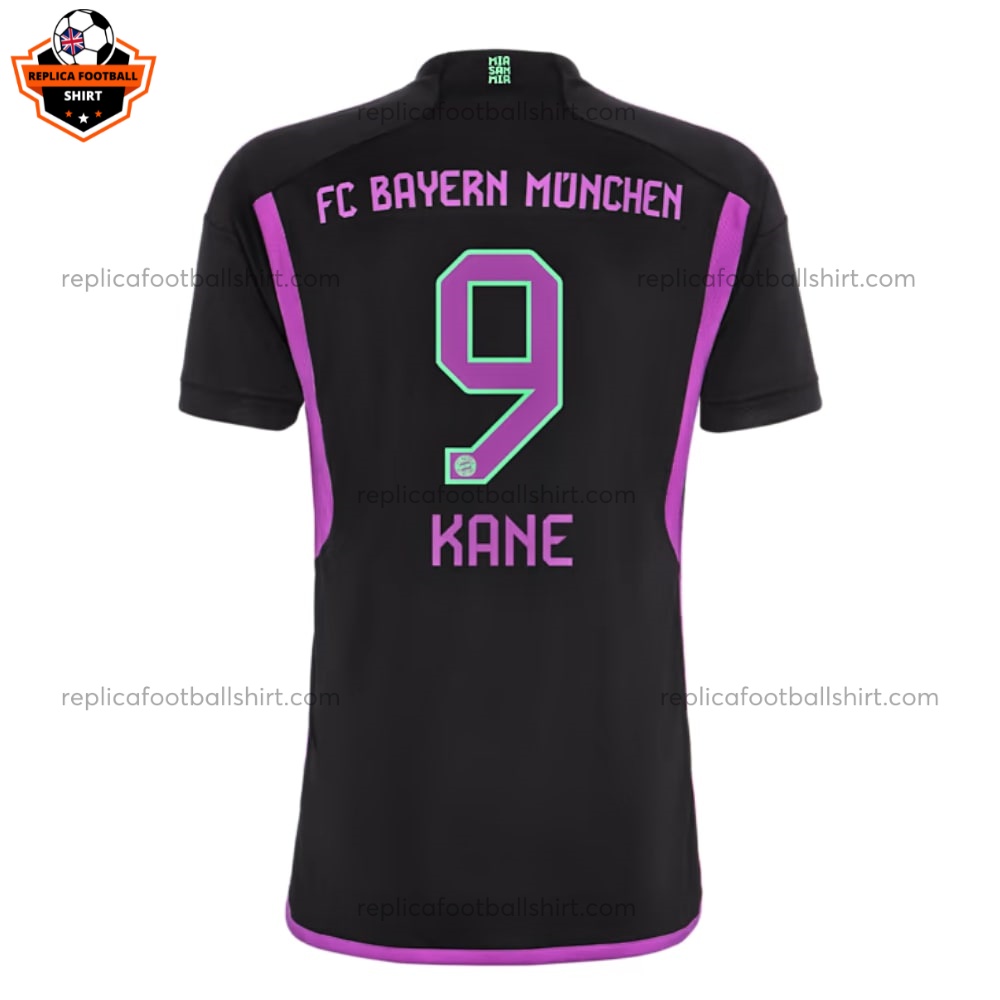 Bayern Kane 9 Away Kids Football Kit 23 24 (1)_Replica Football Shirt