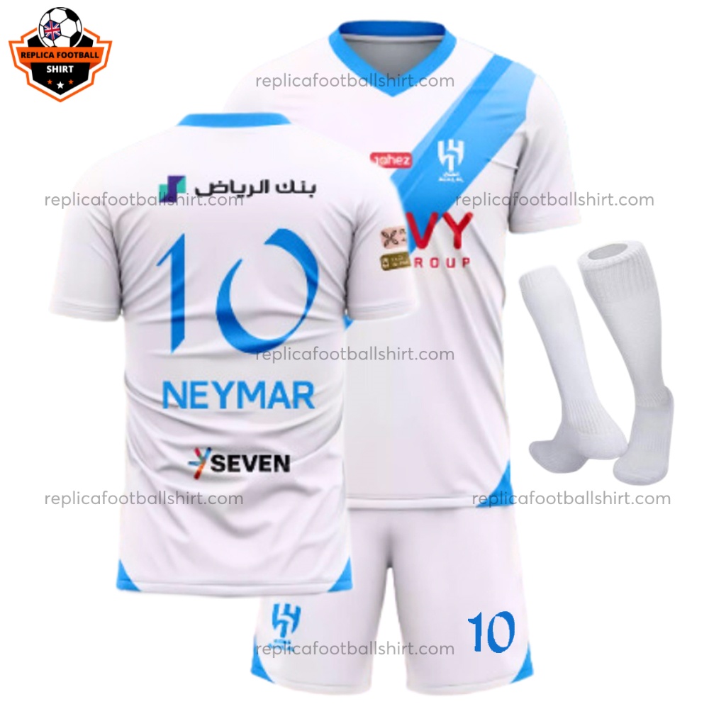 Al Hilal Away Kid Kit 23-24 Neymer 10