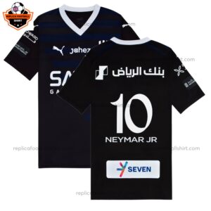 Al Hilal Neymar 10 Third Men Football Shirt 23 24 (2)