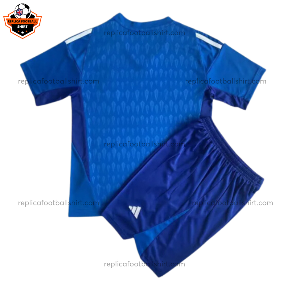 Argentina Black Goalkeeper Kid Replica Kit