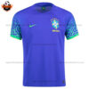 Brazil Away Men Replica Football Shirt 2022