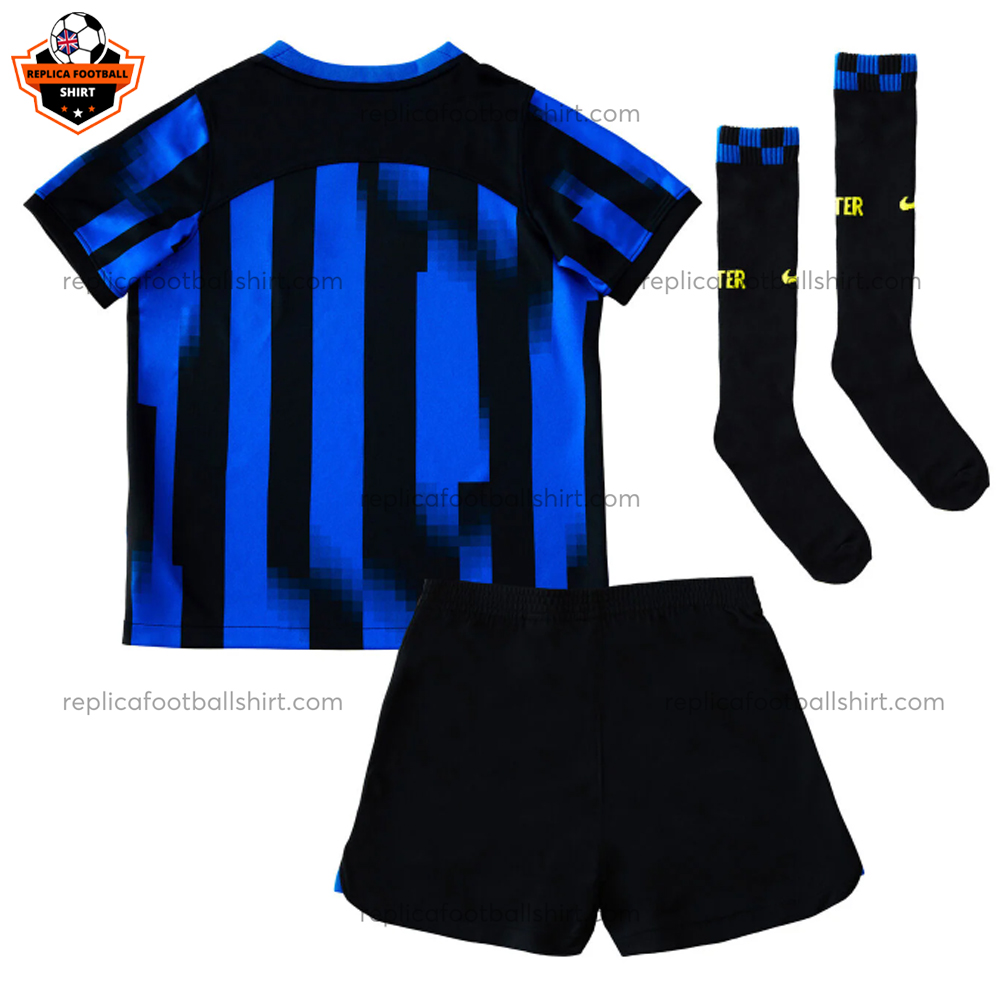Inter Milan Home Kid Replica Kit 2023/24