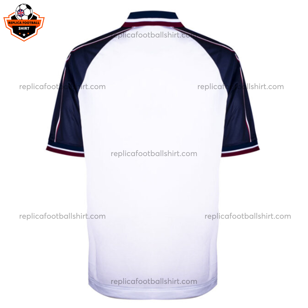 Retro Man City Away Replica Football Shirt 1997/98
