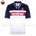 Retro Manchester City Away Replica Football Shirt 1997/98