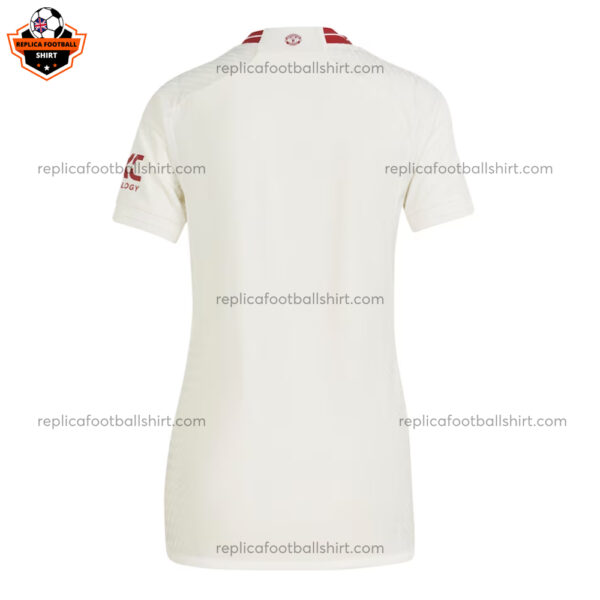 Manchester Utd Third Women Replica Shirt - back