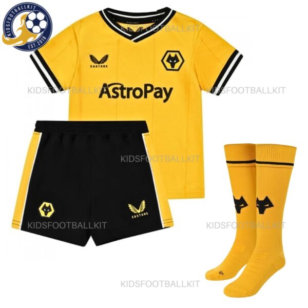 Wolves Home Kid Replica Kit - front