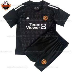 Manchester United Goalkeeper Third Kid Replica Kit 23/24