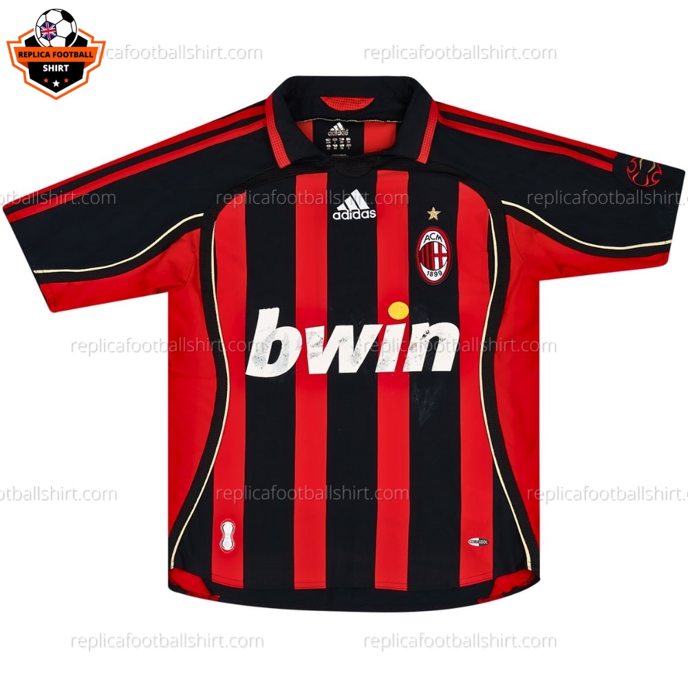 Retro AC Milan Home Replica Football Shirt