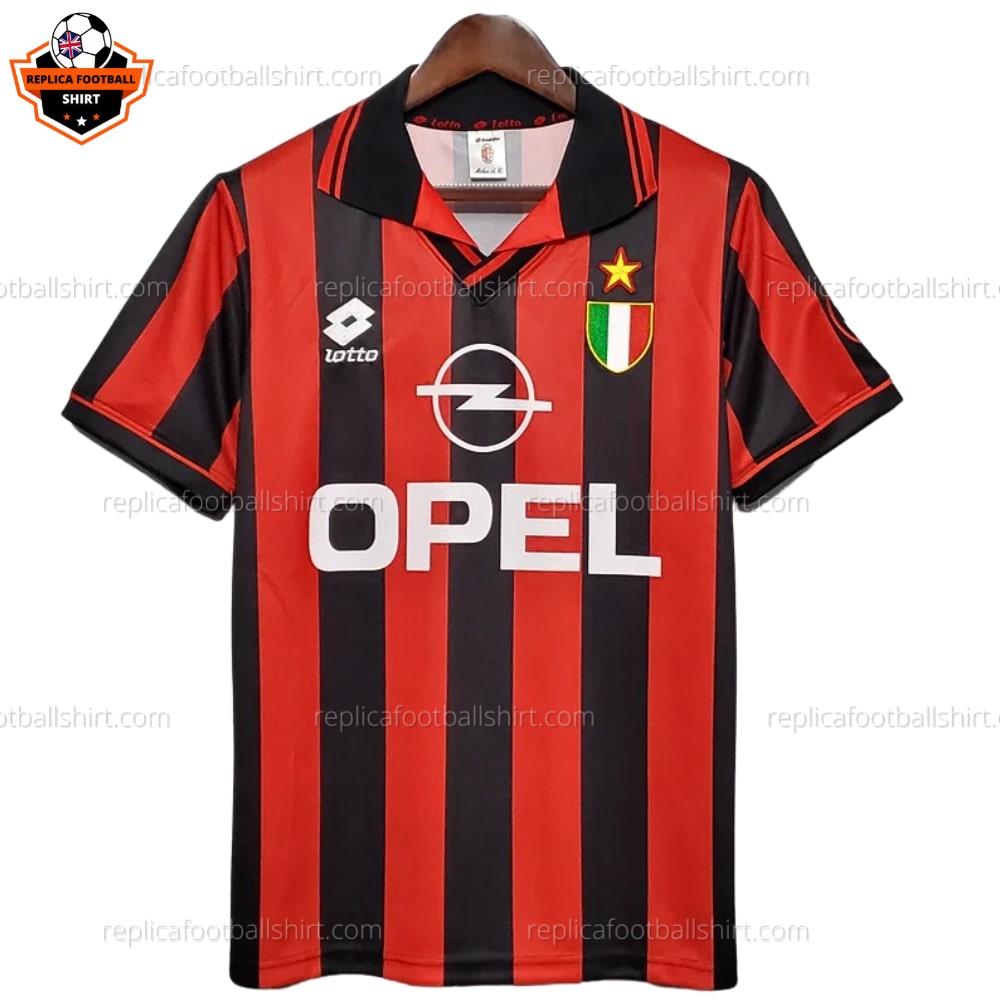 Retro AC Milan Home Replica Football Shirt 96/97