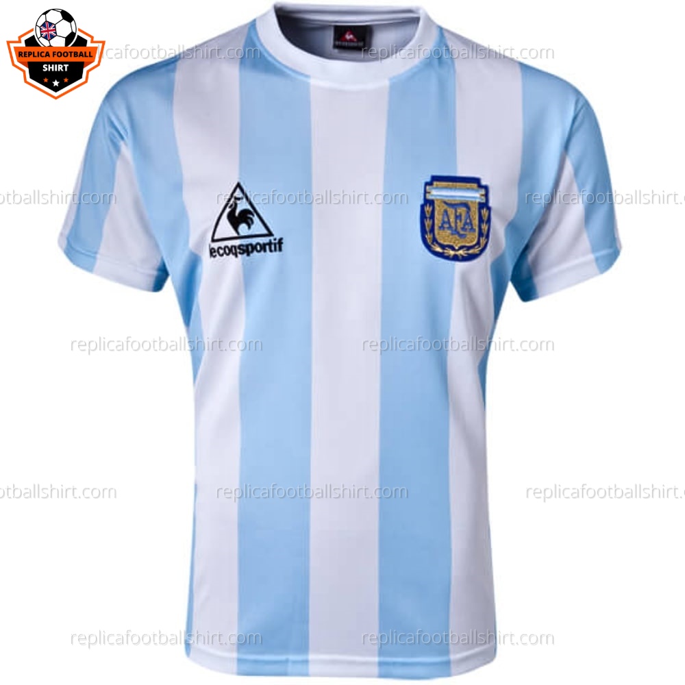 Retro Argentina Home Replica Football Shirt 1986