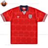 Retro England Away Replica Football Shirt 1990