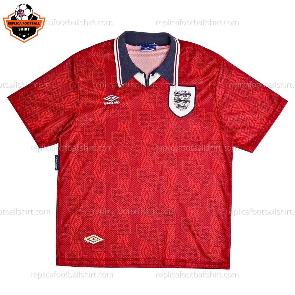 Retro England Away Replica Football Shirt 1994